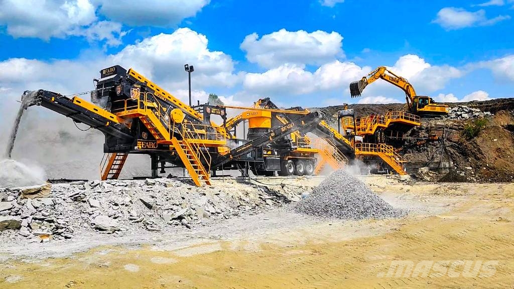 Fabo MCK-115 INSTALLATION DE CONCASSAGE ET DE CRIBLAGE Mobile crushers