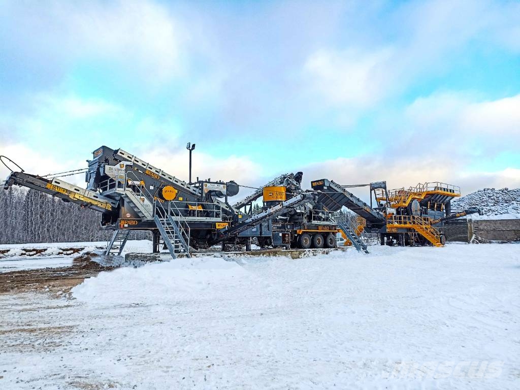 Fabo MCK-115 INSTALLATION DE CONCASSAGE ET DE CRIBLAGE Mobile crushers