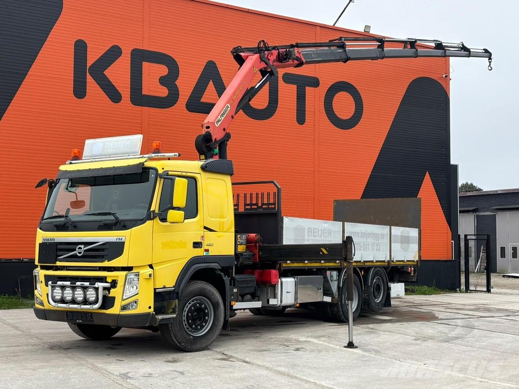 Volvo FM 420 6x2*4 Palfinger PK 18002 crane Smagās mašīnas ar celtni