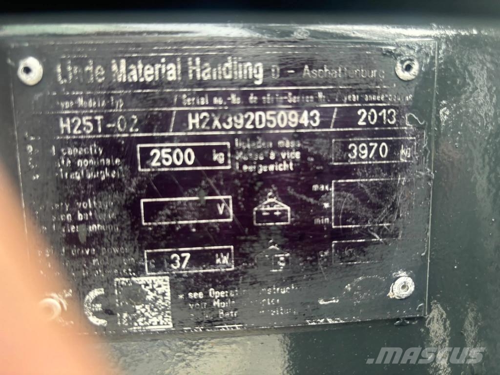 Linde H25 Heftruck Diesel Gasstapler