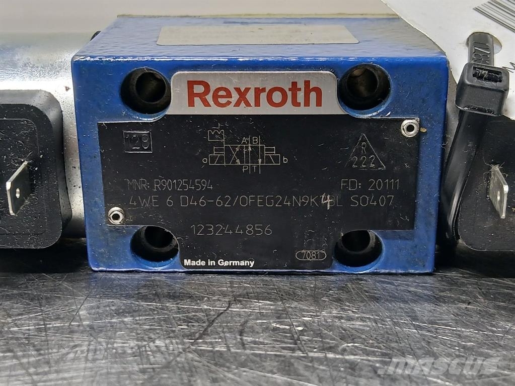 Rexroth 4WE6D46-62/OFEG24N9-R901254594-NG6 4/3 Valve 24V هيدروليات