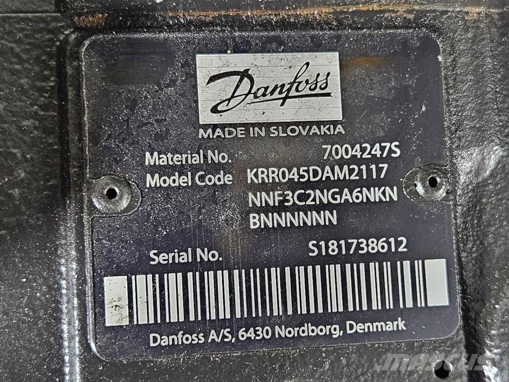 Sauer Danfoss KRR045DAM2117-7004247S-Load sensing pump Hydraulics