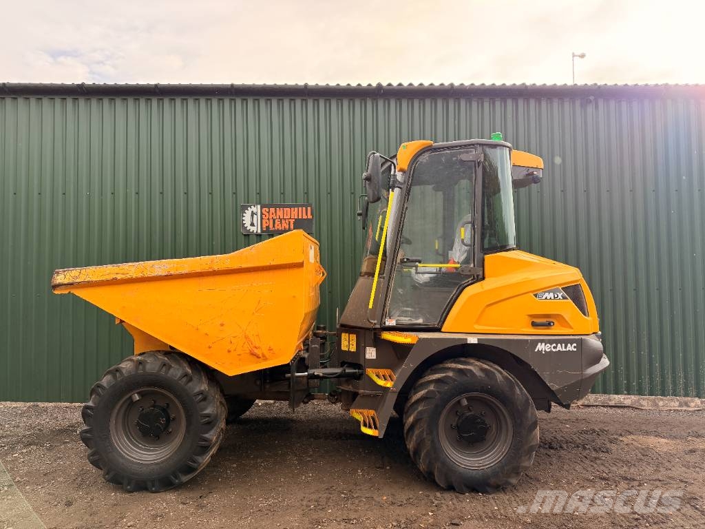 Mecalac 6 MDX 6 Tonne Cabbed Site Dumper Minidumper