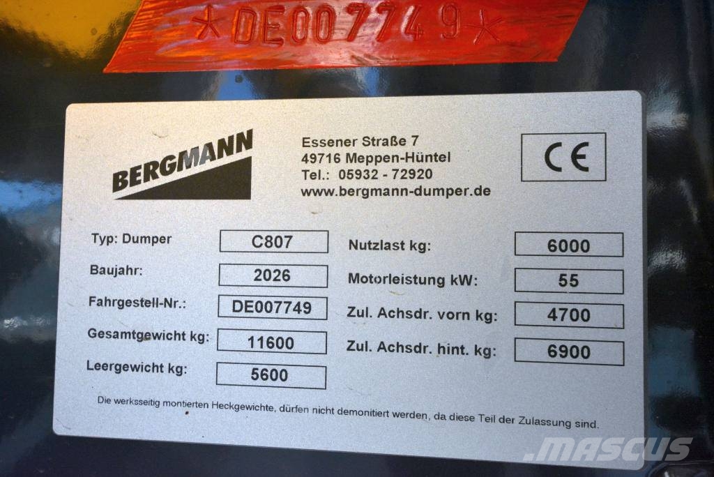 Bergmann C 807 S Dumpperit