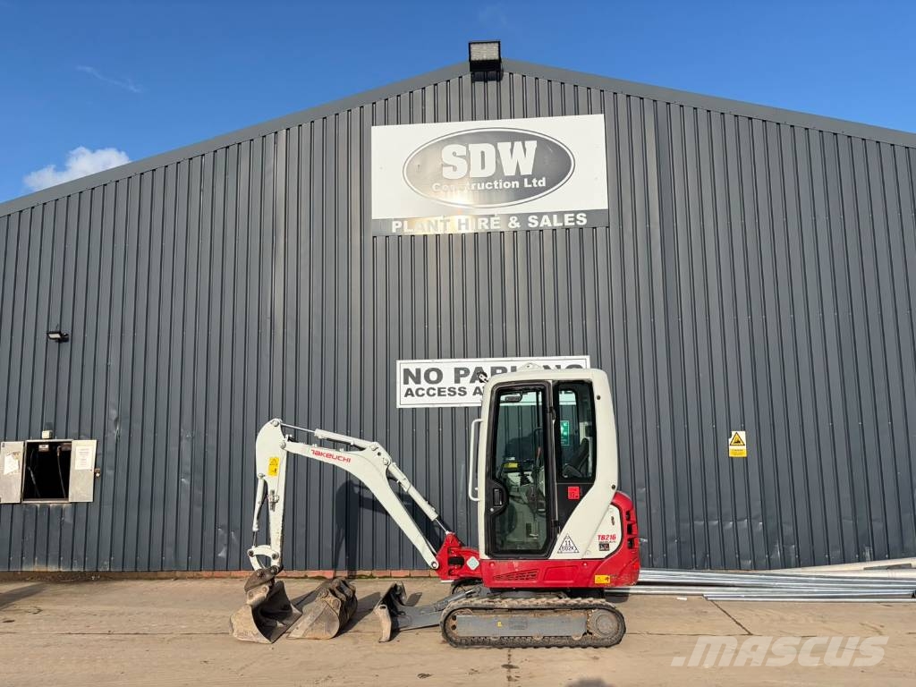 Takeuchi TB 216 Mini bagri <7t