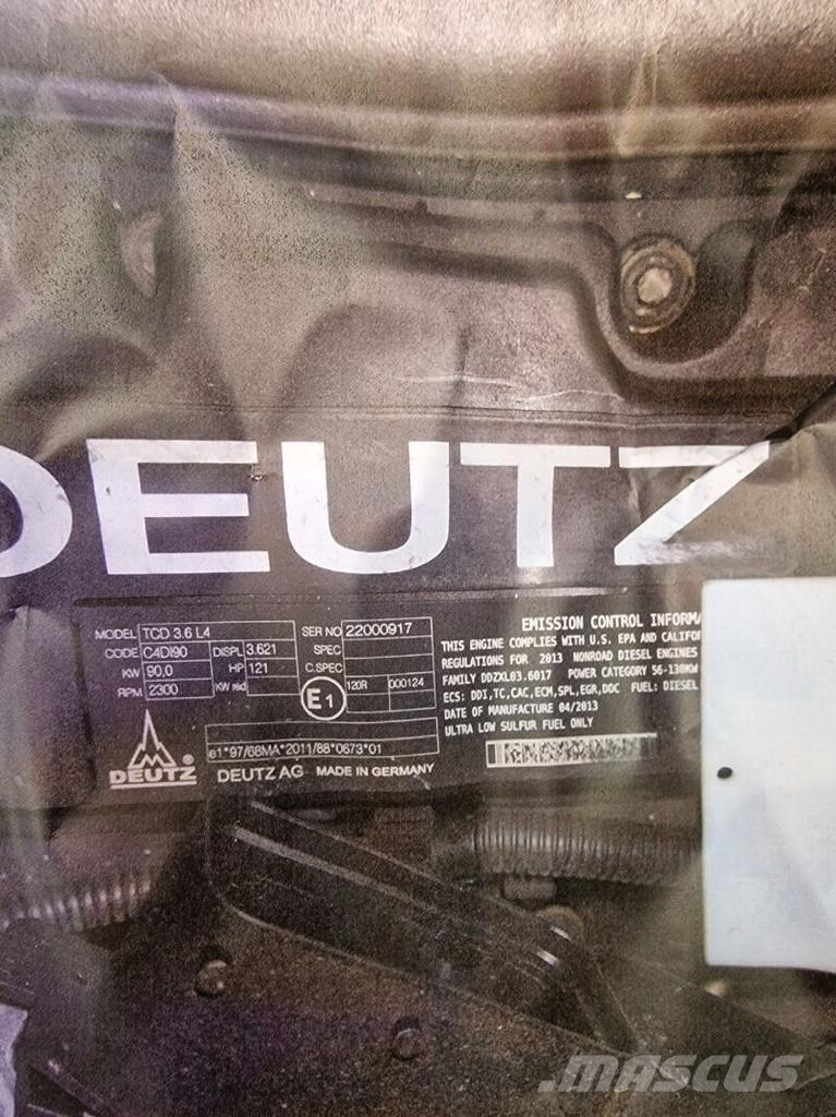 Deutz TCD 3.6 L4 Mootorid