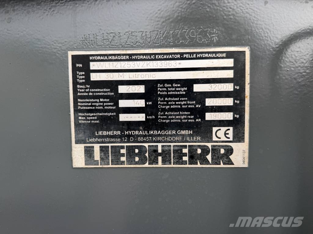 Liebherr LH 30 M Avfalls / industri hantering