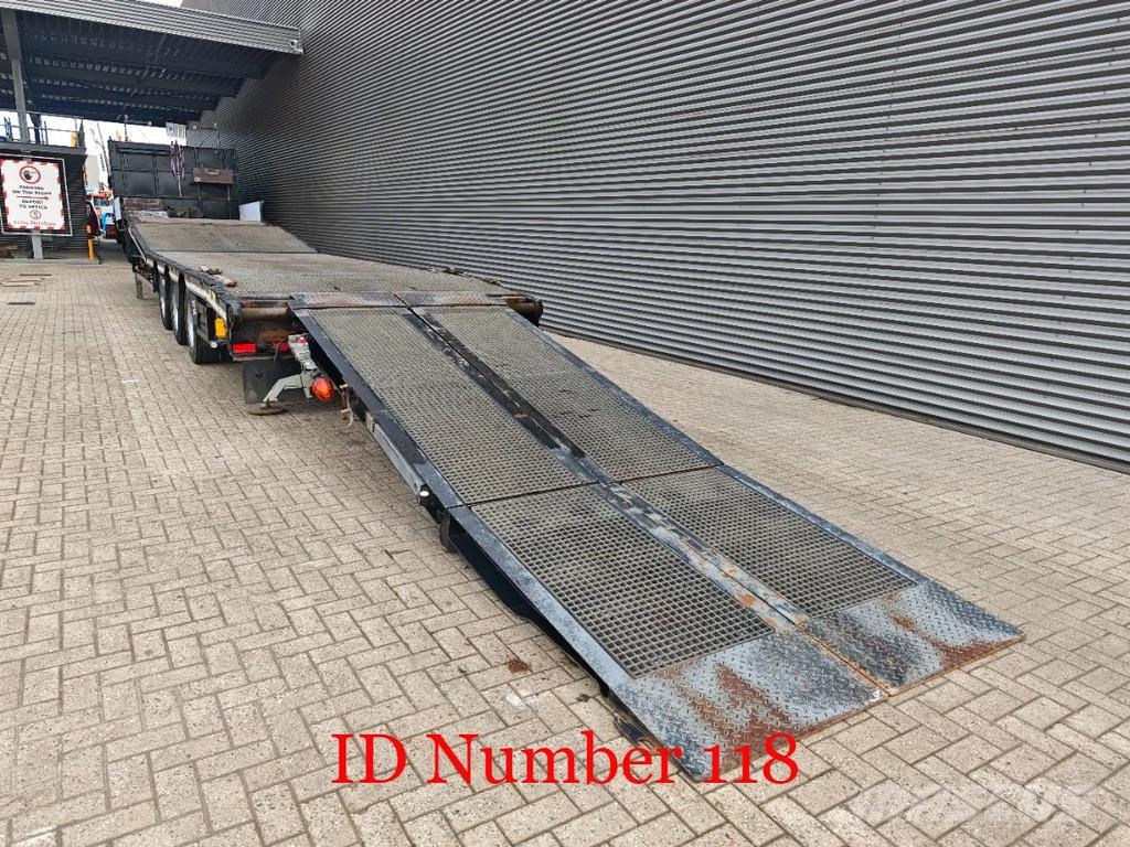Faymonville F-S43-1ABA 3 Meter Extandable Bridge Ramps Winch! Нискотоварни полуремаркета