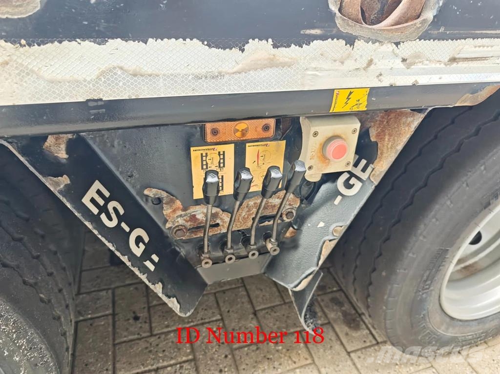 Faymonville F-S43-1ABA 3 Meter Extandable Bridge Ramps Winch! Нискотоварни полуремаркета