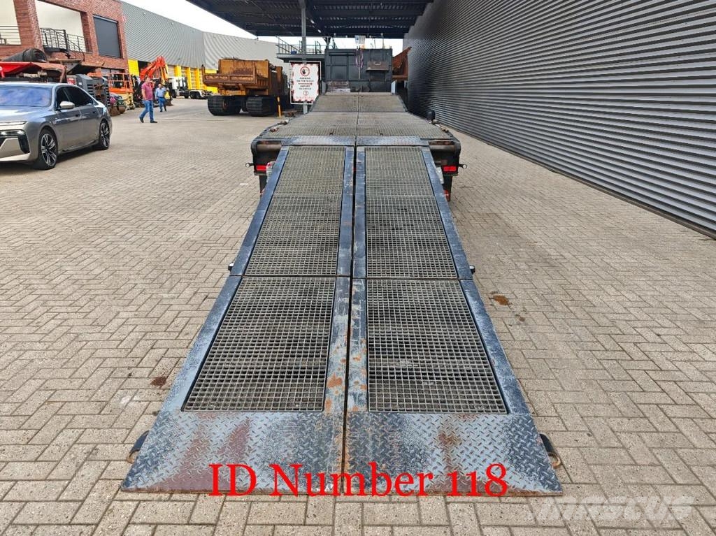 Faymonville F-S43-1ABA 3 Meter Extandable Bridge Ramps Winch! Podvalníkové návesy