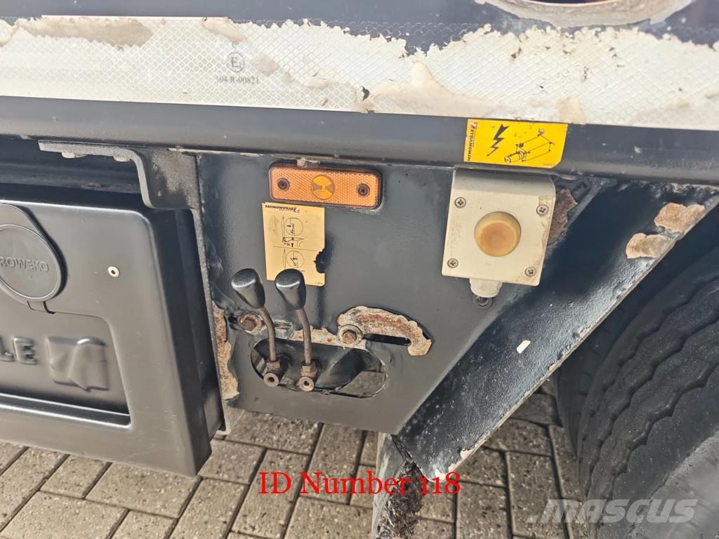 Faymonville F-S43-1ABA 3 Meter Extandable Bridge Ramps Winch! Podvalníkové návesy