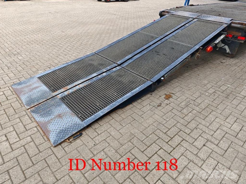 Faymonville F-S43-1ABA 3 Meter Extandable Bridge Ramps Winch! Low loader yari çekiciler