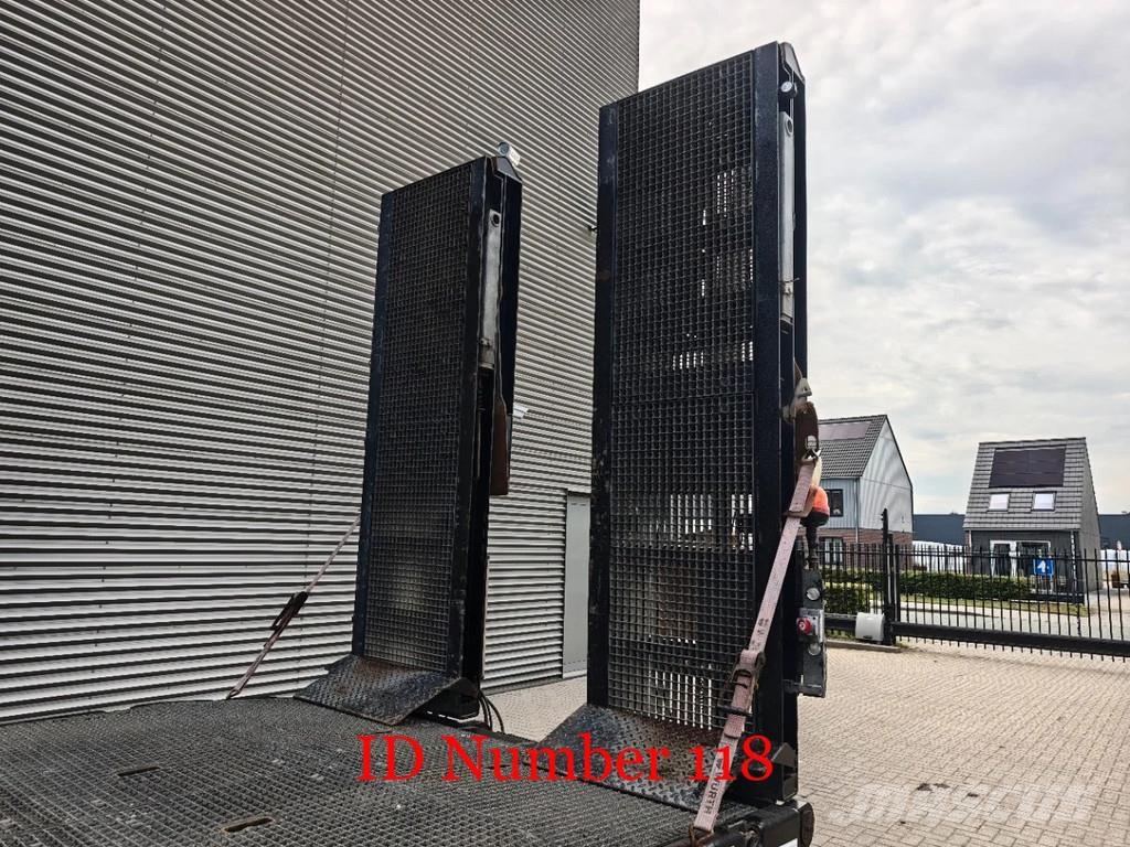 Faymonville F-S43-1ABA 3 Meter Extandable Bridge Ramps Winch! Нискотоварни полуремаркета