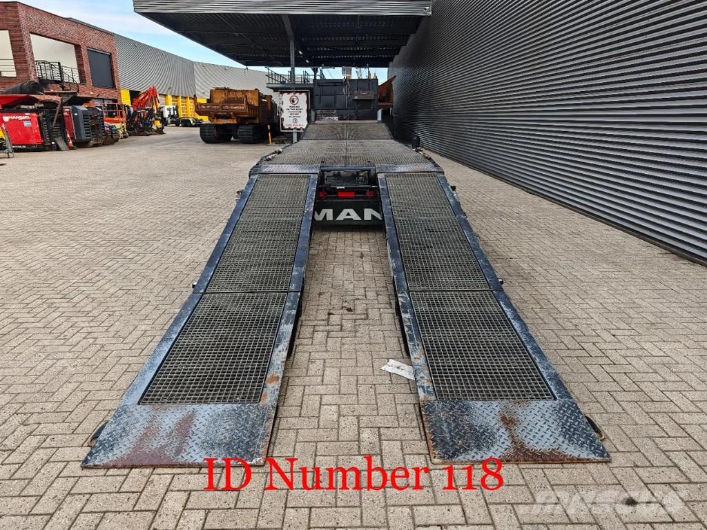 Faymonville F-S43-1ABA 3 Meter Extandable Bridge Ramps Winch! Podvalníkové návesy