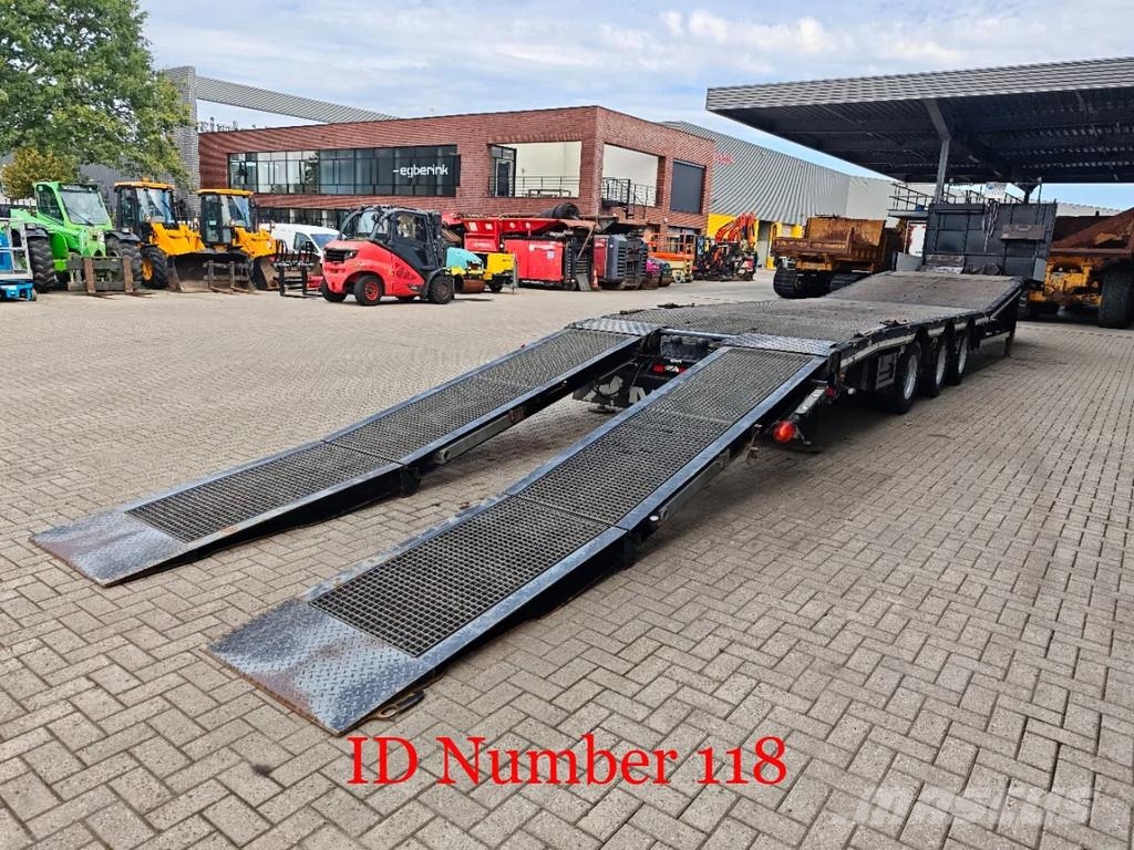 Faymonville F-S43-1ABA 3 Meter Extandable Bridge Ramps Winch! Low loader yari çekiciler