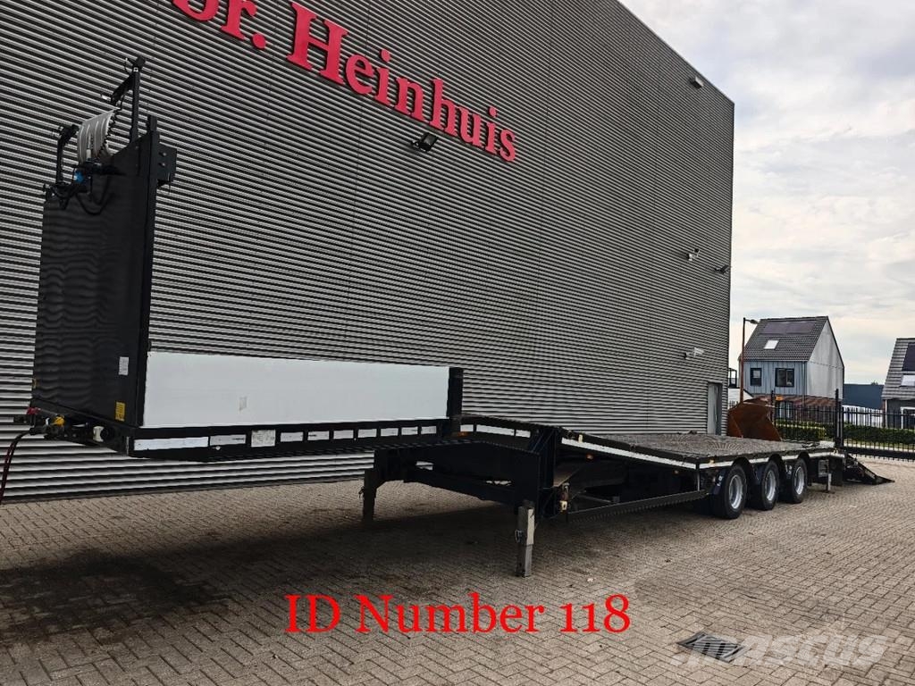 Faymonville F-S43-1ABA 3 Meter Extandable Bridge Ramps Winch! Low loader yari çekiciler