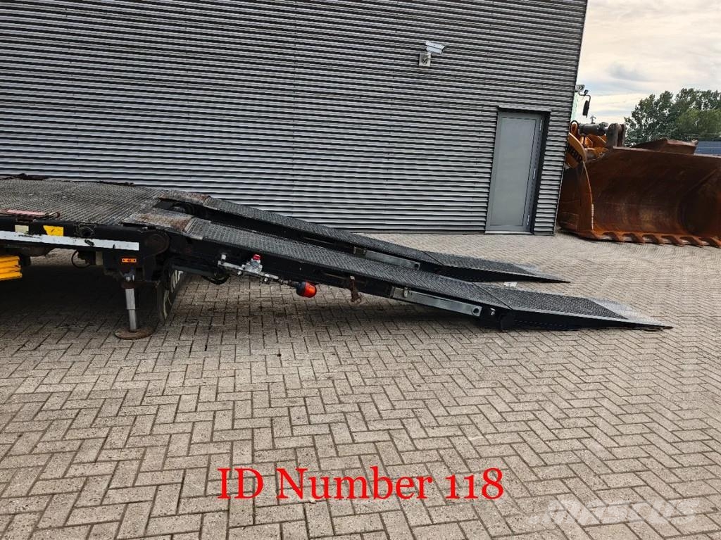 Faymonville F-S43-1ABA 3 Meter Extandable Bridge Ramps Winch! Podvalníkové návesy