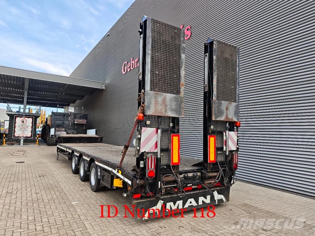 Faymonville F-S43-1ABA 3 Meter Extandable Bridge Ramps Winch! Нискотоварни полуремаркета
