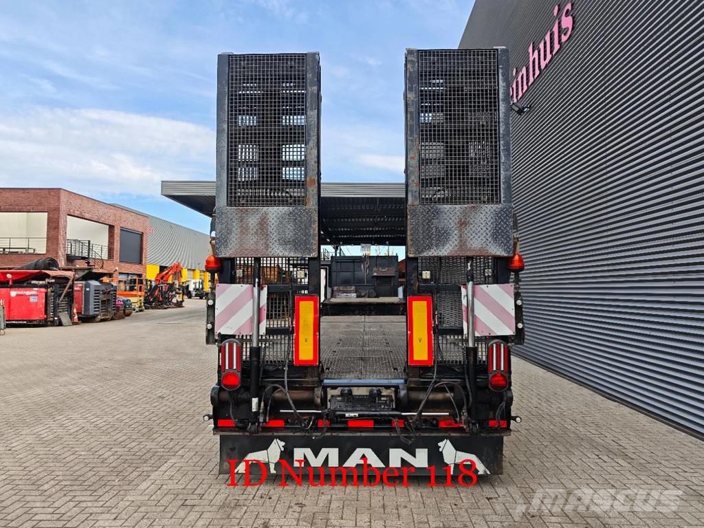 Faymonville F-S43-1ABA 3 Meter Extandable Bridge Ramps Winch! Нискотоварни полуремаркета