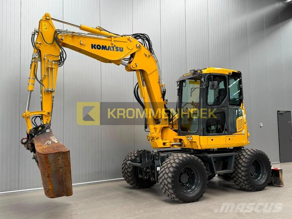 Komatsu PW 98 MR-10 Midi excavators 7t - 12t