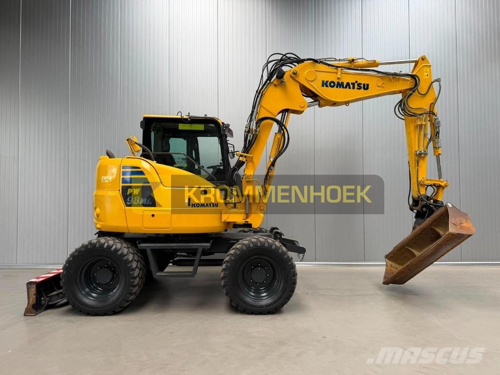 Komatsu PW 98 MR-10 Midi excavators 7t - 12t
