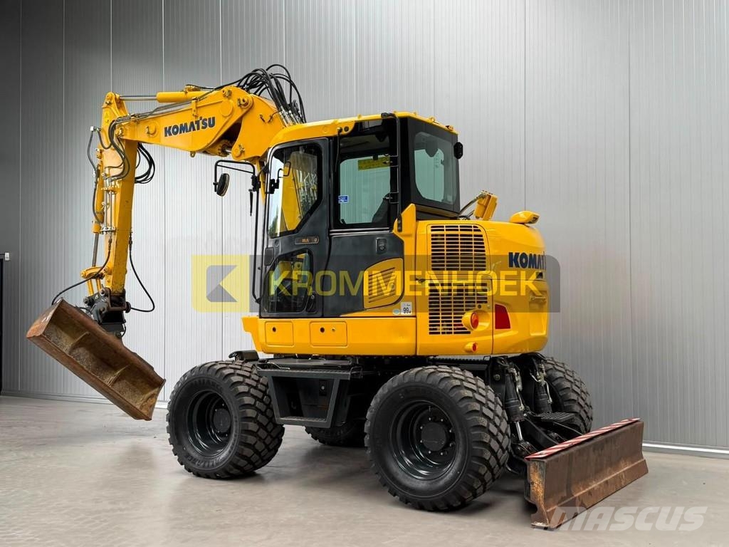 Komatsu PW 98 MR-10 Midi excavators 7t - 12t