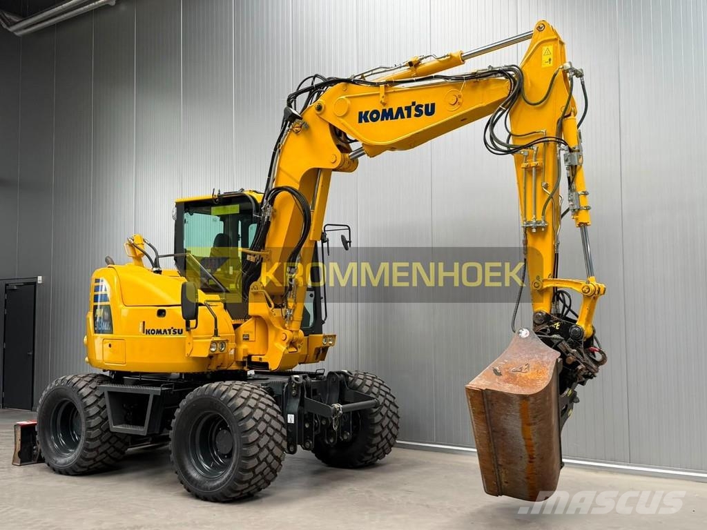 Komatsu PW 98 MR-10 Midi excavators 7t - 12t