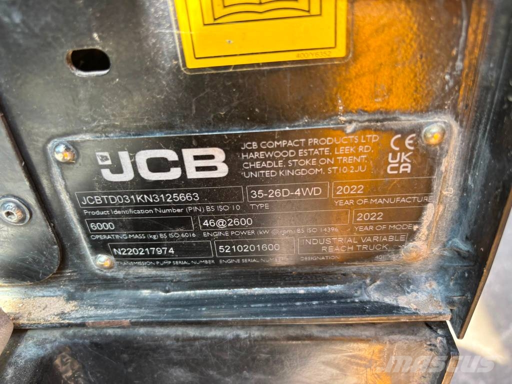 JCB TLT 35-26 4x4 شاحنات الديزل