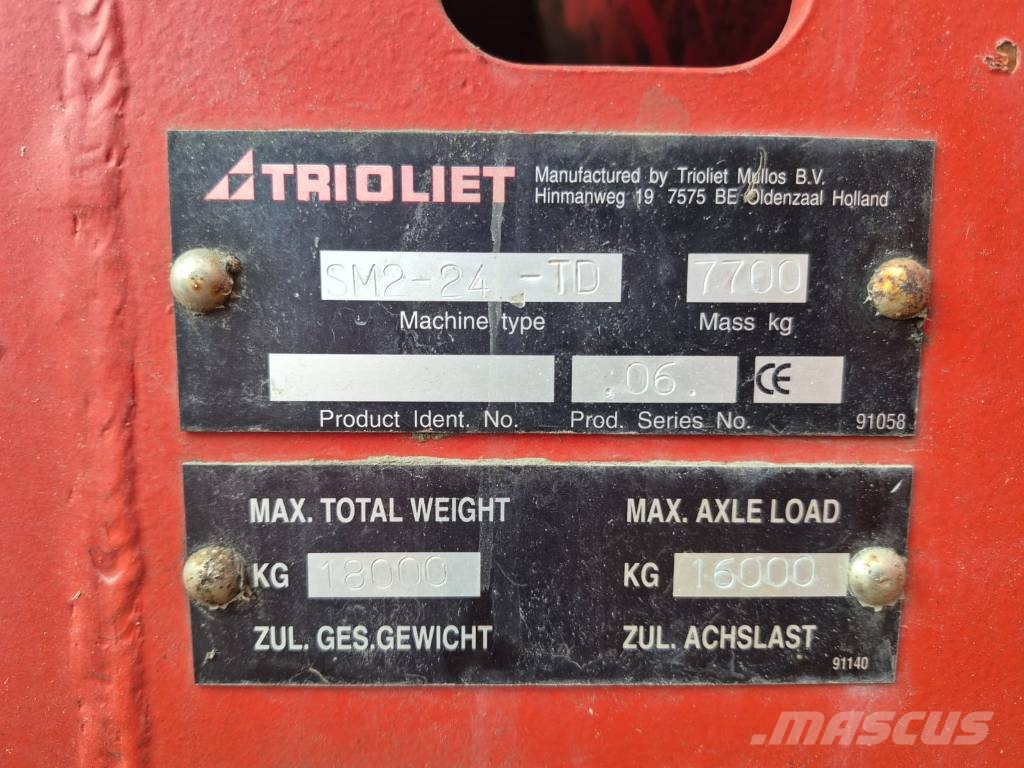 Trioliet SM-2-24 TD Pašarų maišytuvai-dalytuvai