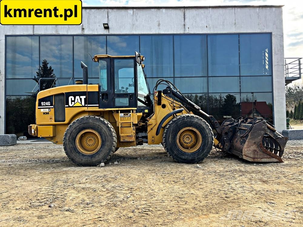 CAT 924 G ŁADOWARKA KOŁOWA 2006R. | LIEBHERR 524 KOMAT Wheel loaders