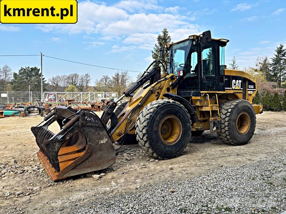 CAT 924 G ŁADOWARKA KOŁOWA 2006R. | LIEBHERR 524 KOMAT Wheel loaders