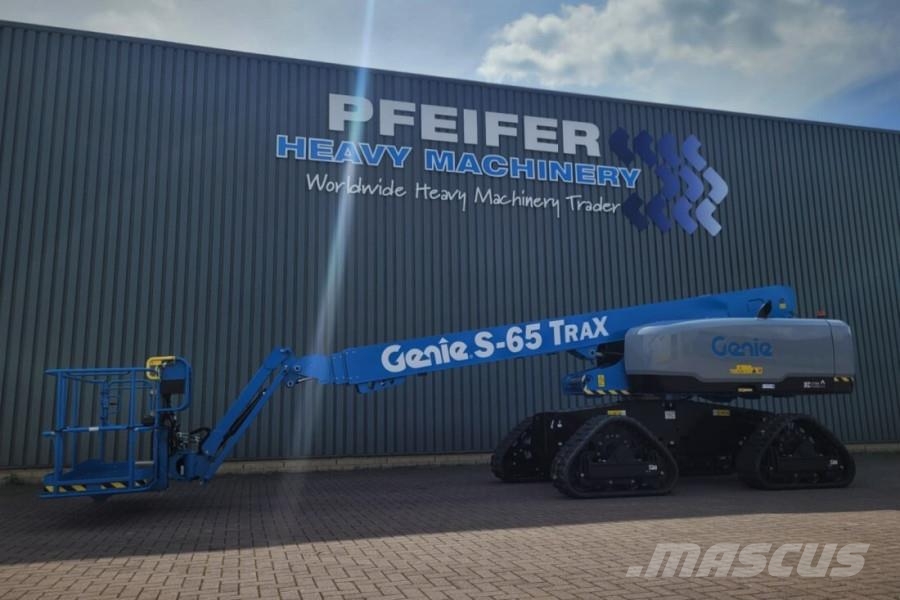 Genie S65XC Trax Valid inspection, *Guarantee! Diesel, 4 Teleskooppipuominostimet