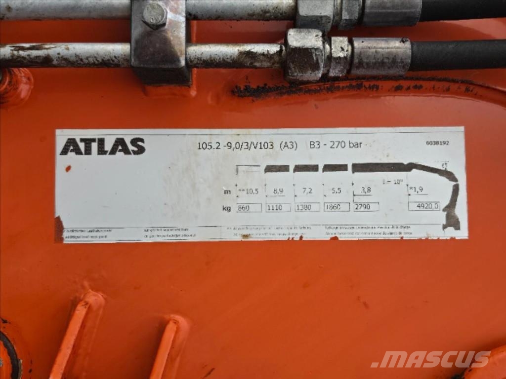 Atlas 105.2 RADIO REMOTE!! 5th and 6th function! رافعات تحميل