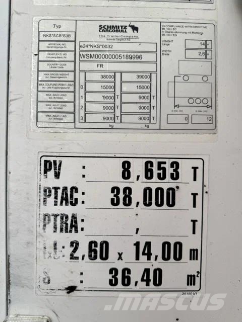 Schmitz Cargobull Thermo King SLXi Spectrum/Doppelstock/2727 Stunden Hladilne polprikolice