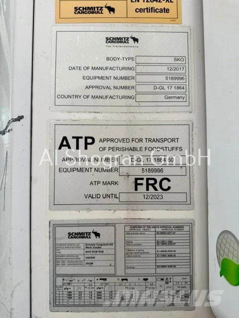 Schmitz Cargobull Thermo King SLXi Spectrum/Doppelstock/2727 Stunden Напівпричепи-рефрижератори