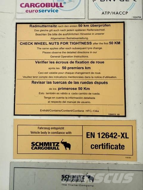 Schmitz Cargobull Thermo King SLXi Spectrum/Doppelstock/3xAchsen Hladilne polprikolice