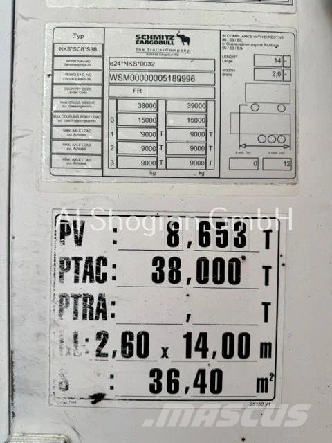 Schmitz Cargobull Thermo King SLXi Spectrum/Doppelstock/2727 Stunden Напівпричепи-рефрижератори