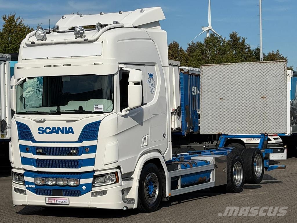 Scania R650 V8 6x2 Full Air Retarder 4.35 WB *Euro 6D* Chassis met cabine