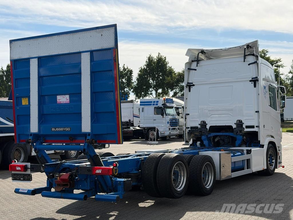 Scania R650 V8 6x2 Full Air Retarder 4.35 WB *Euro 6D* Chassis met cabine