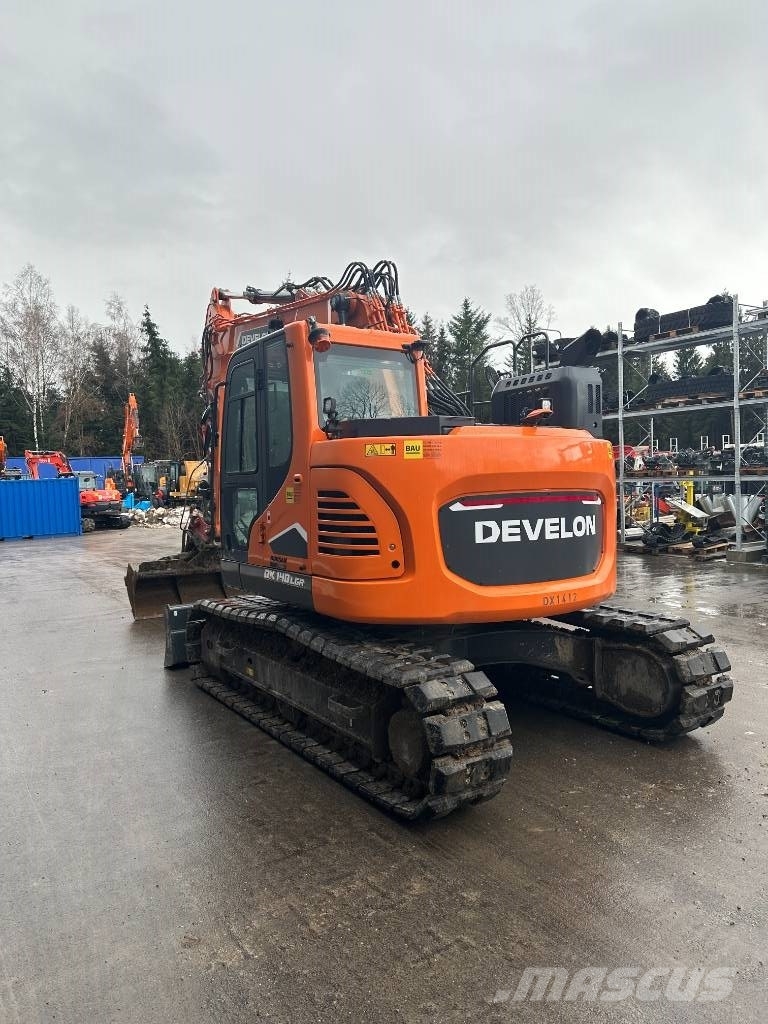 カイリュー Develon DX 140 LCR/V-7 Verstellausleger, 2023 - używane