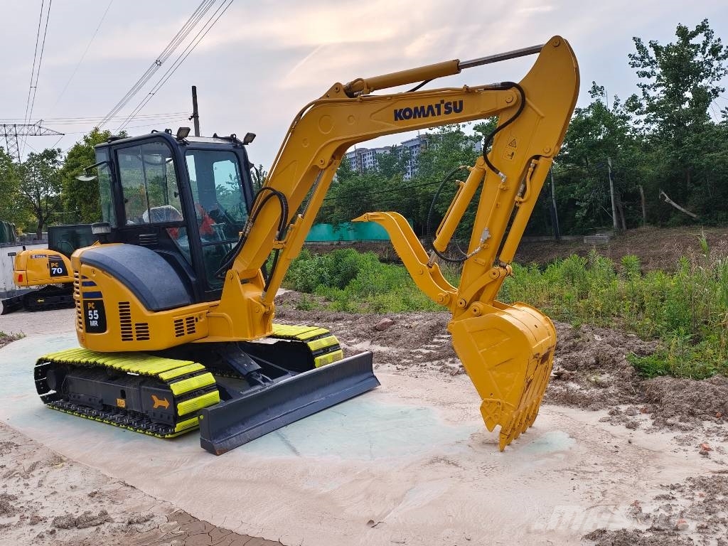Komatsu PC 55 MR mini bagger حفارات صغيرة أقل من 7 طن (حفارات صغيرة)