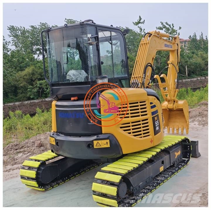 Komatsu PC 55 MR mini bagger حفارات صغيرة أقل من 7 طن (حفارات صغيرة)