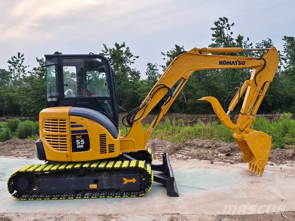 Komatsu PC 55 MR mini bagger حفارات صغيرة أقل من 7 طن (حفارات صغيرة)