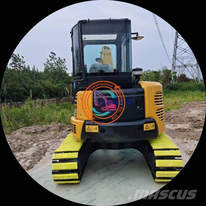 Komatsu PC 55 MR mini bagger حفارات صغيرة أقل من 7 طن (حفارات صغيرة)