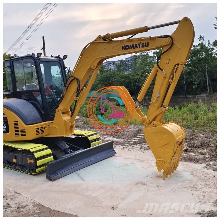 Komatsu PC 55 MR mini bagger حفارات صغيرة أقل من 7 طن (حفارات صغيرة)