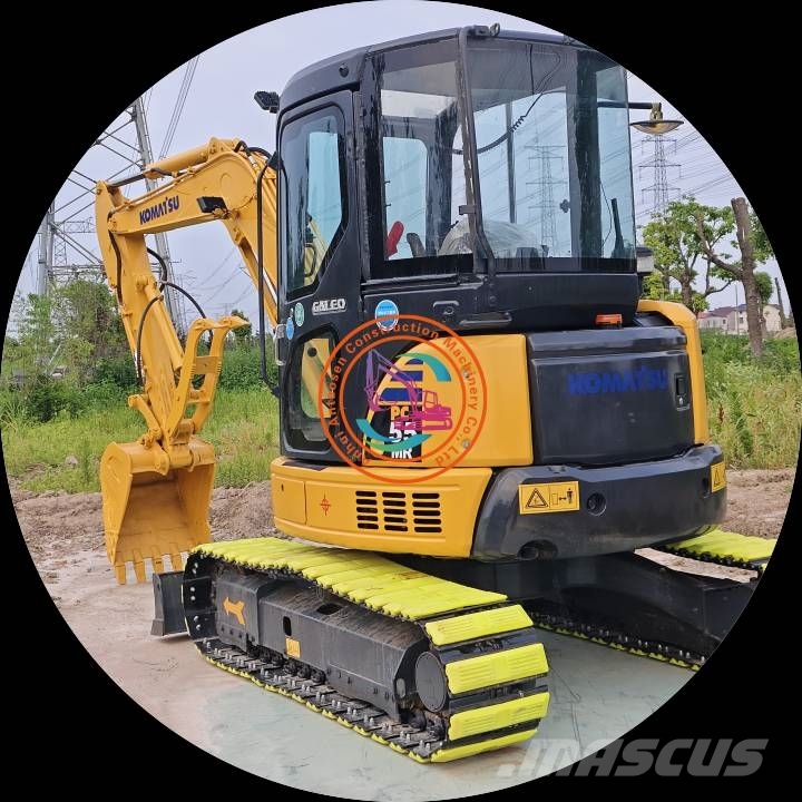 Komatsu PC 55 MR mini bagger حفارات صغيرة أقل من 7 طن (حفارات صغيرة)