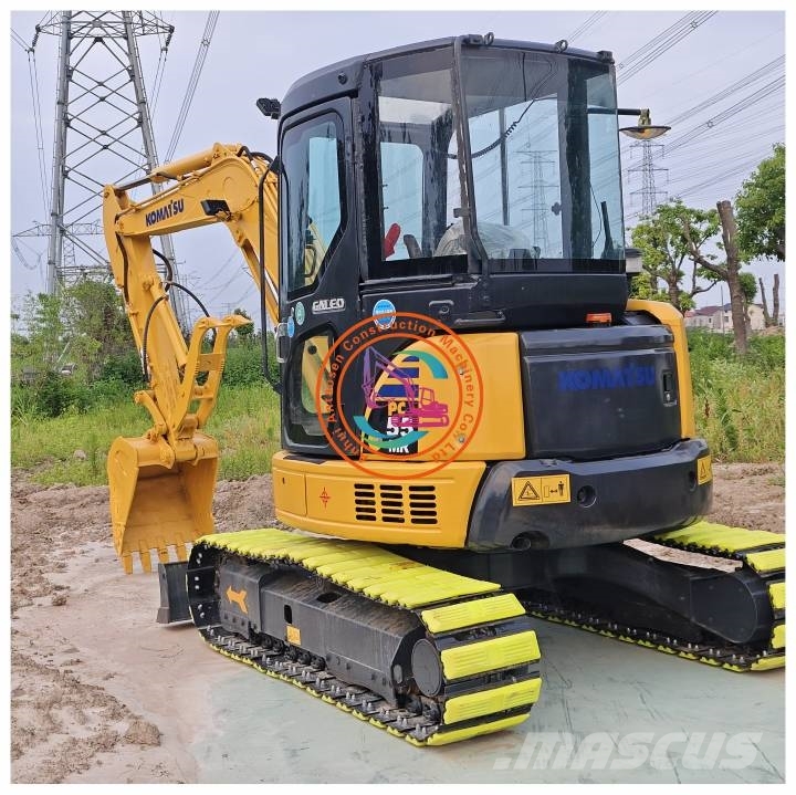 Komatsu PC 55 MR mini bagger حفارات صغيرة أقل من 7 طن (حفارات صغيرة)