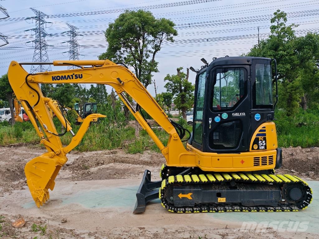 Komatsu PC 55 MR mini bagger حفارات صغيرة أقل من 7 طن (حفارات صغيرة)