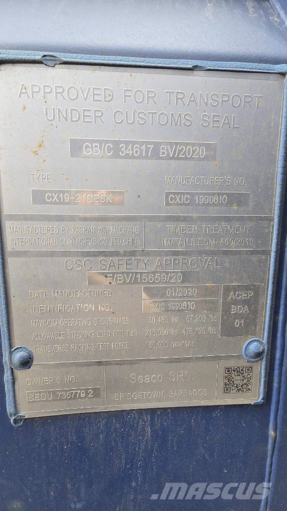 Seaco CX19-21GESK Shipping containers