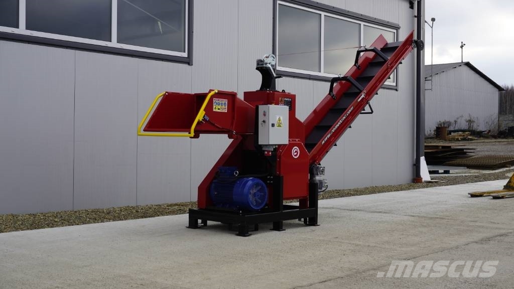 REMET Red Dragon RPE-200 ELECTRIC Koksnes šķeldotāji